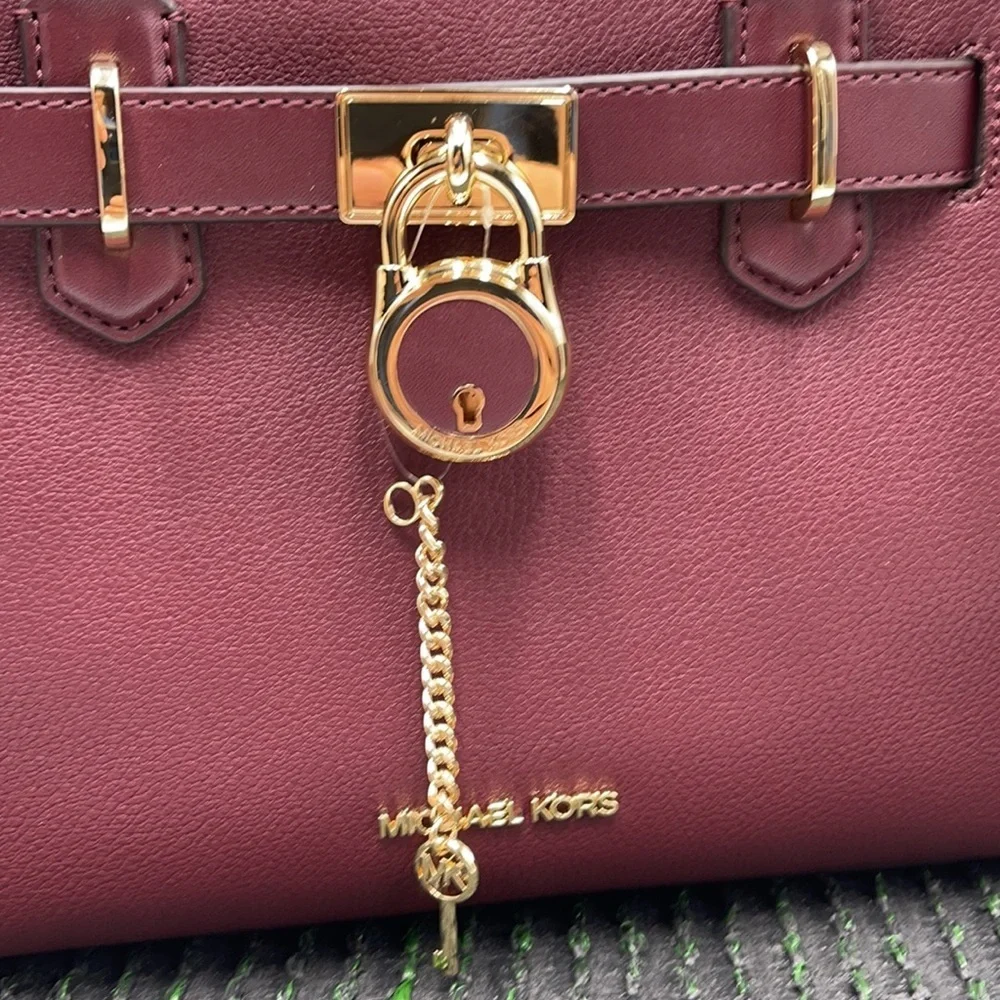 Michael Kors Hamilton Small Satchel Shoulder Crossbody Bag